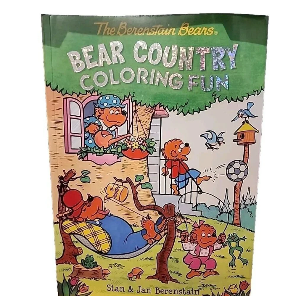 The Berenstain Bears Bear Country Coloring Fun Coloring Book